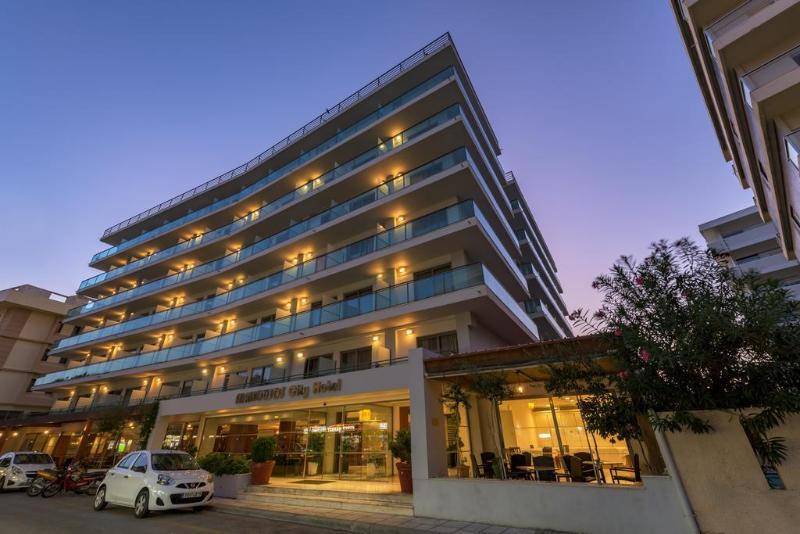 Manousos City Hotel Rhodes City Exterior foto