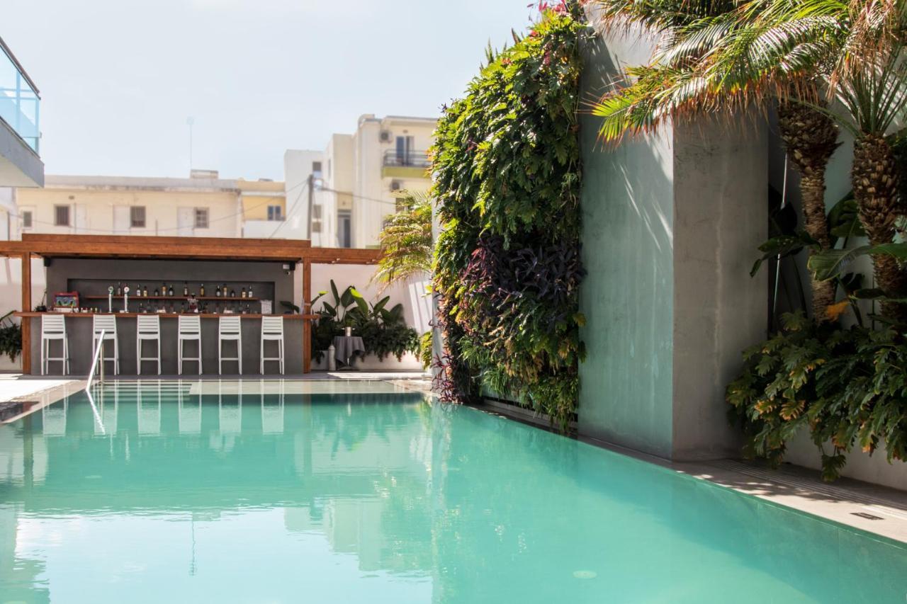 Manousos City Hotel Rhodes City Exterior foto
